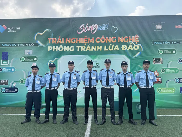 Đội ngũ nhân viên bảo vệ Đại An tại sự kiện Đội ngũ nhân viên bảo vệ Đại An tại sự kiện